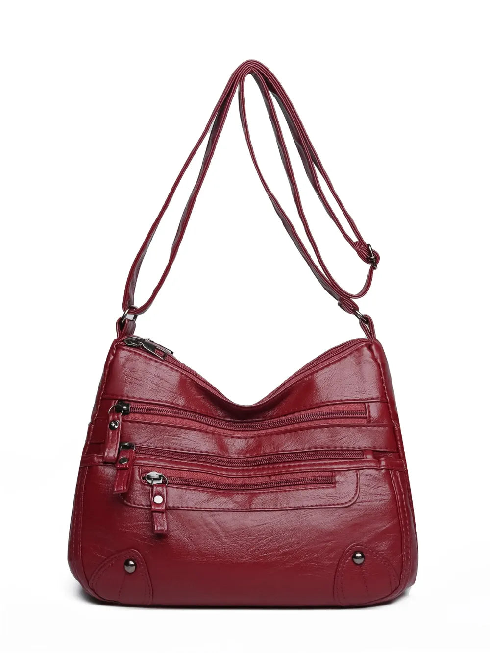 handbag with multiple pockets