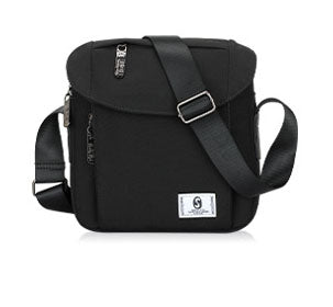 Men’s casual satchel bag with zipper