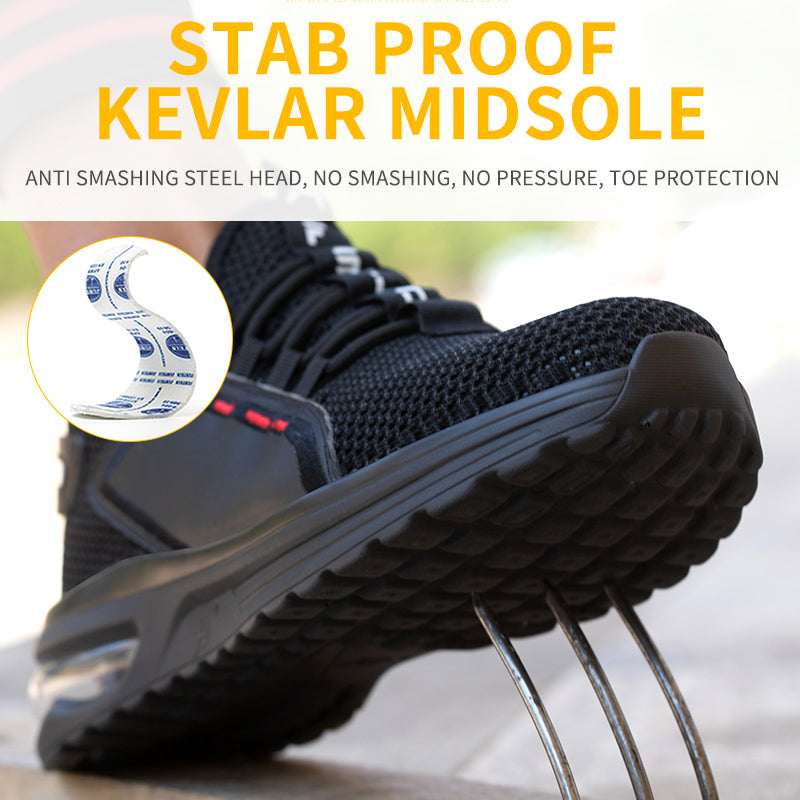 Lightweight safety sneakers for men