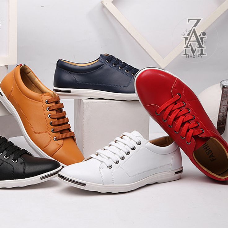 Trendy all-match men’s sneakers