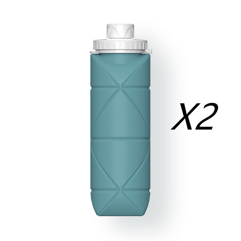 Leakproof collapsible travel bottle