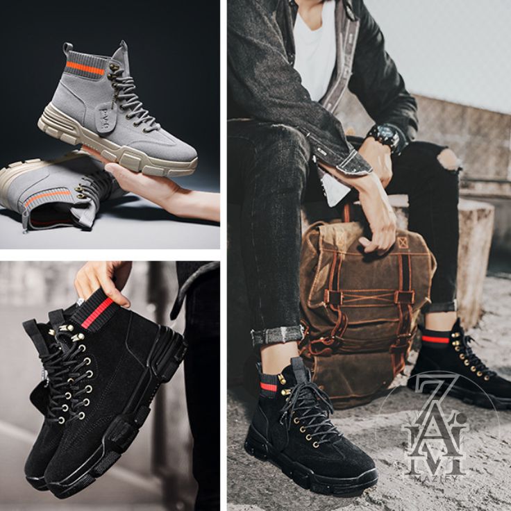 rugged men’s winter boots