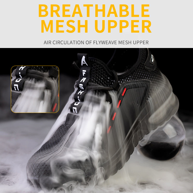 Anti-smashing protective work shoes