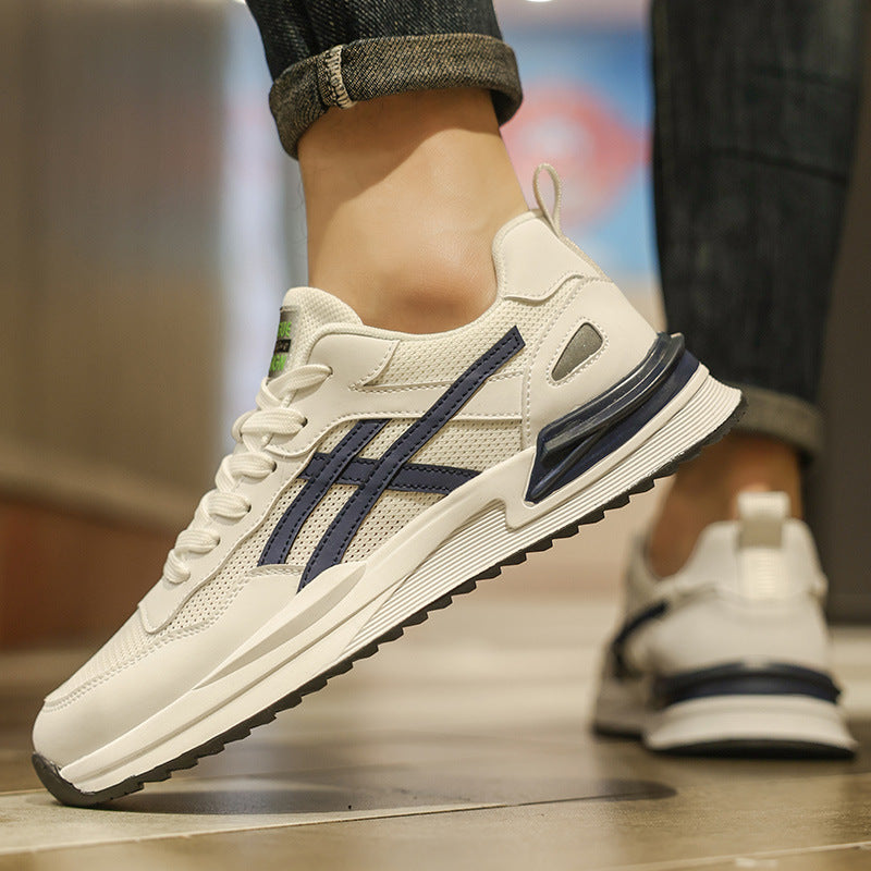 Sports travel shoes men's mesh breathable running