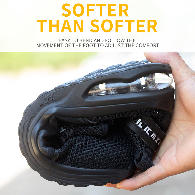 Anti-piercing safety shoes side view
r