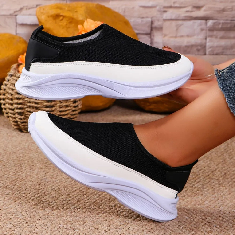Stylish summer slip-on shoes