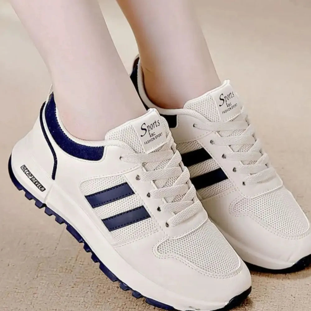 Side view of contrast sneakers