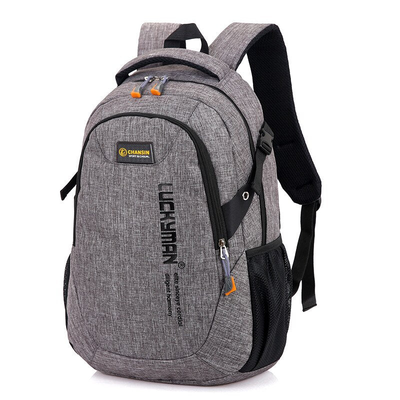 Modern design men’s school backpack