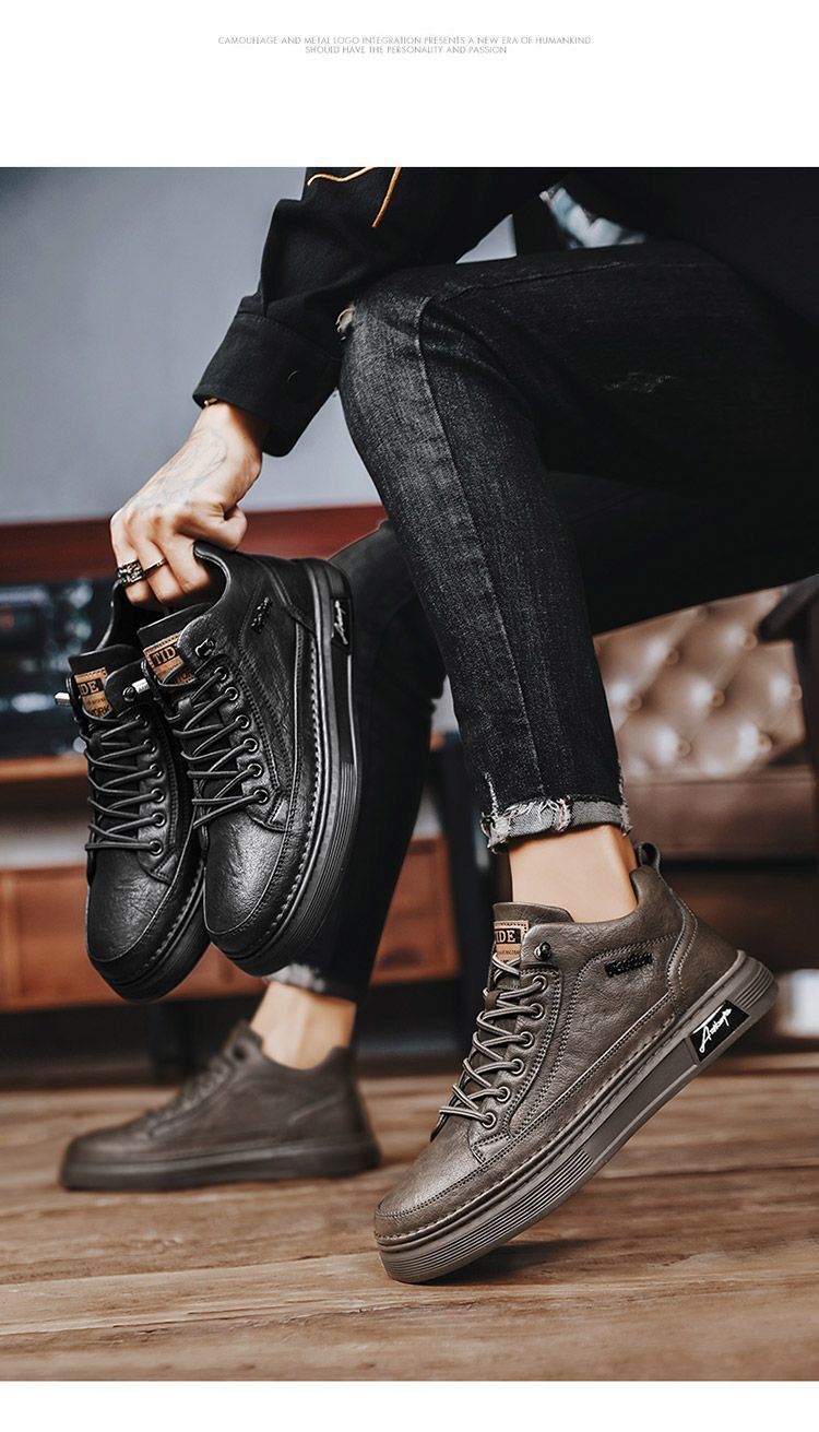Korean style streetwear men’s shoes