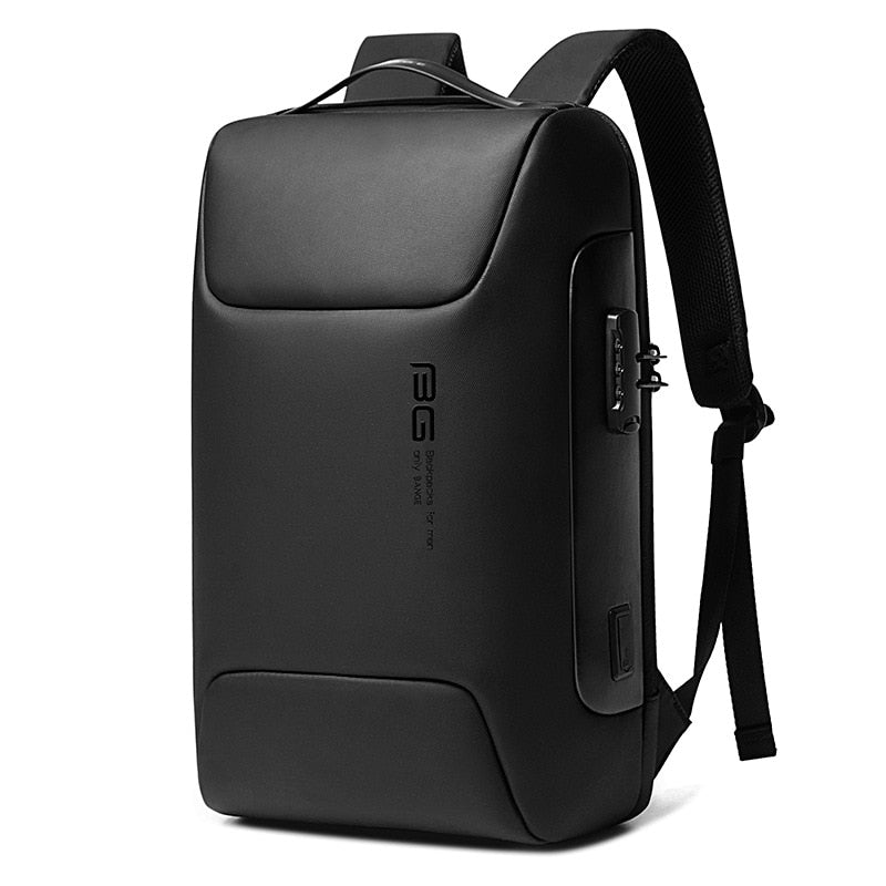 Black BANGE backpack for business use