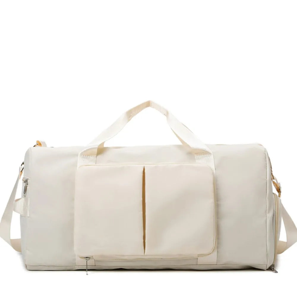 Waterproof carry-on with shoe compartment