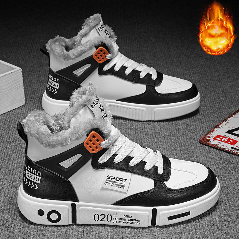 anti-slip men’s winter footwear