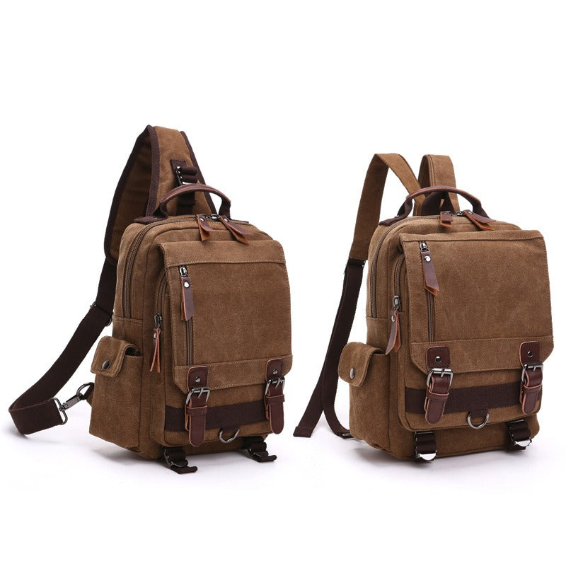 Travel-friendly backpack design
brown