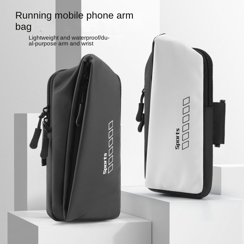 Universal running arm bag for smartphones