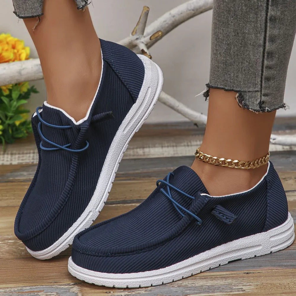 Stylish casual canvas sneakers