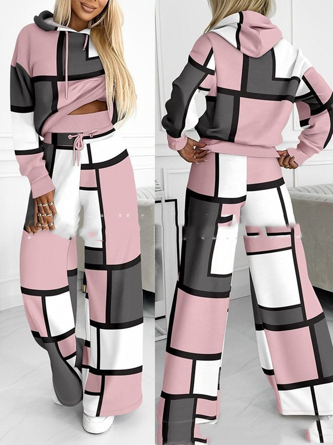 The 'Effortless-Vibe' Printed Relaxed Co-ord Set
