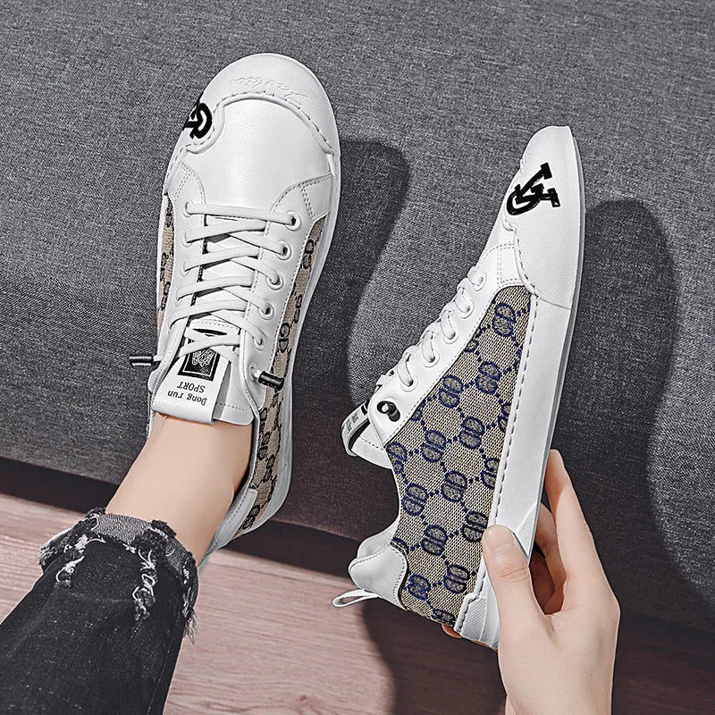 White slip-on shoes for casual wear