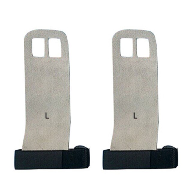 1 Pair S M L Hand Grip Synthetic Leather Crossfit Gymnastics Guard Palm Protectors Glove Pull Up Bar Weight Lifting Glove
