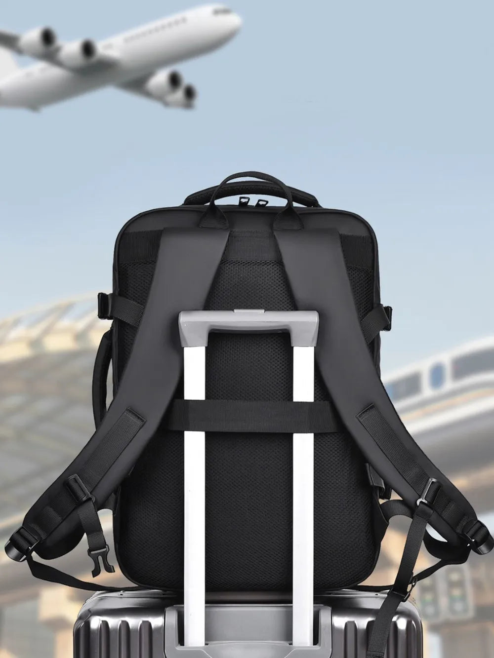 Stylish and practical commuter backpack