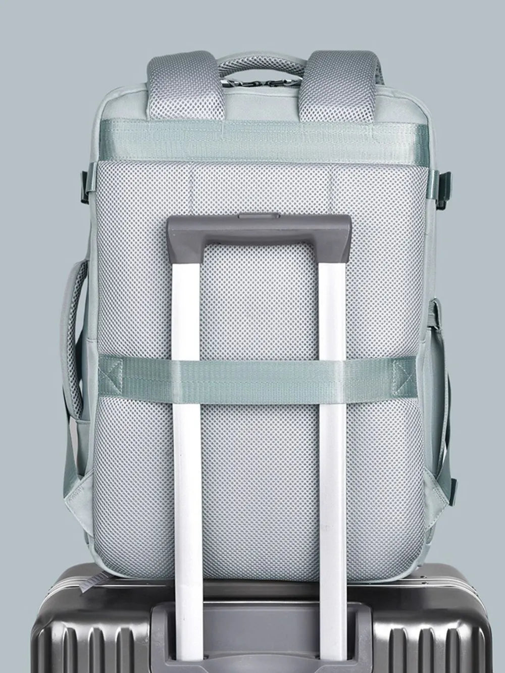 Side view of Oxford backpack