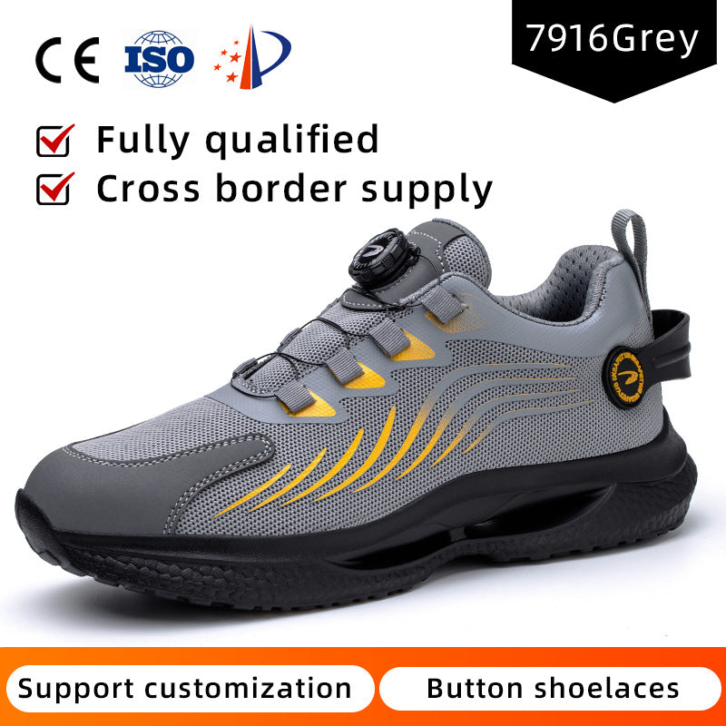 Wear-resistant steel toe cap shoes