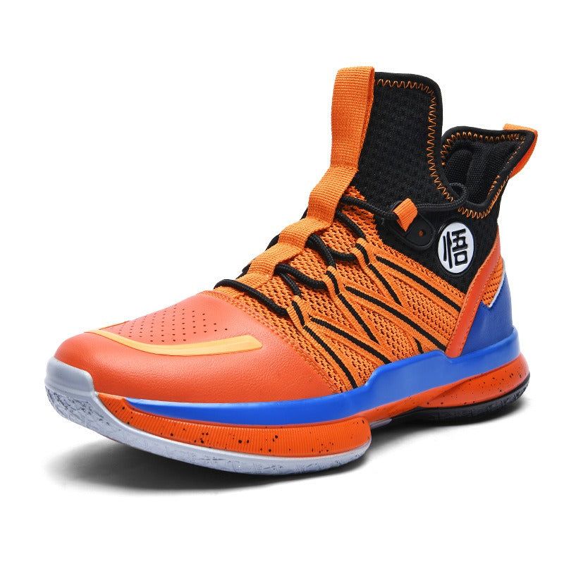 Training shoes for men with rubber sole