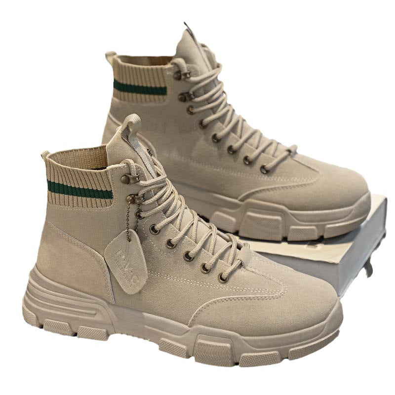 stylish men’s high ankle boots