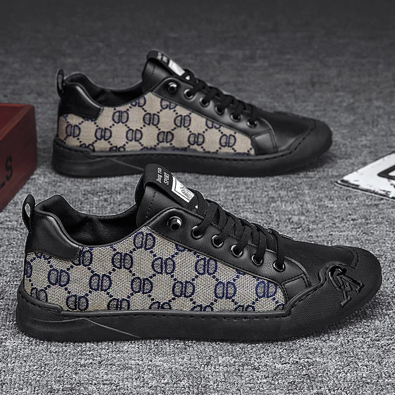 Lightweight canvas board shoes