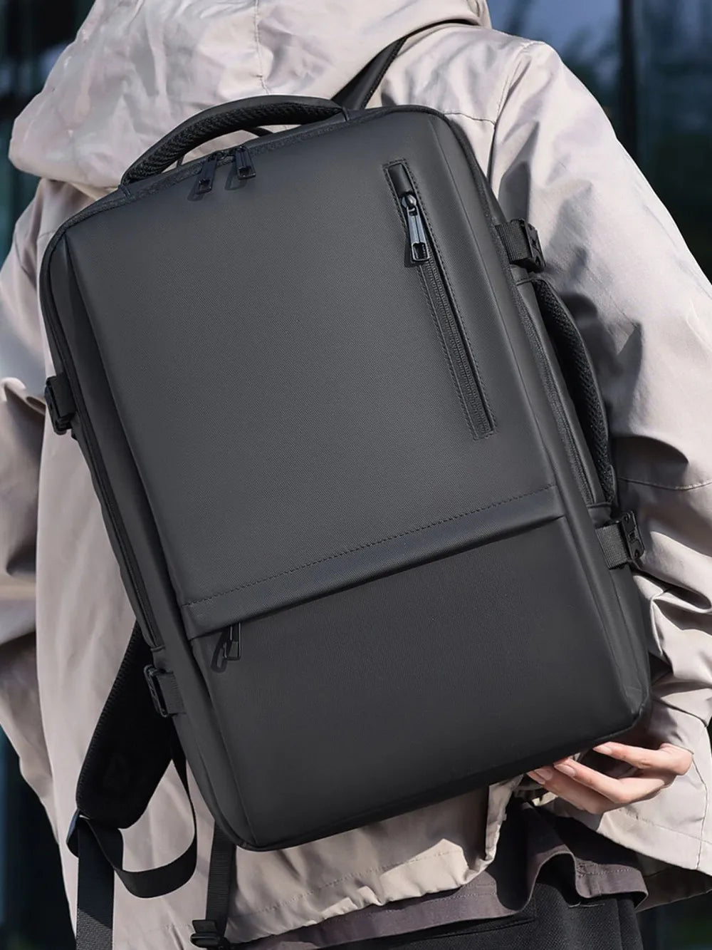 Outdoor backpack with padded shoulder straps