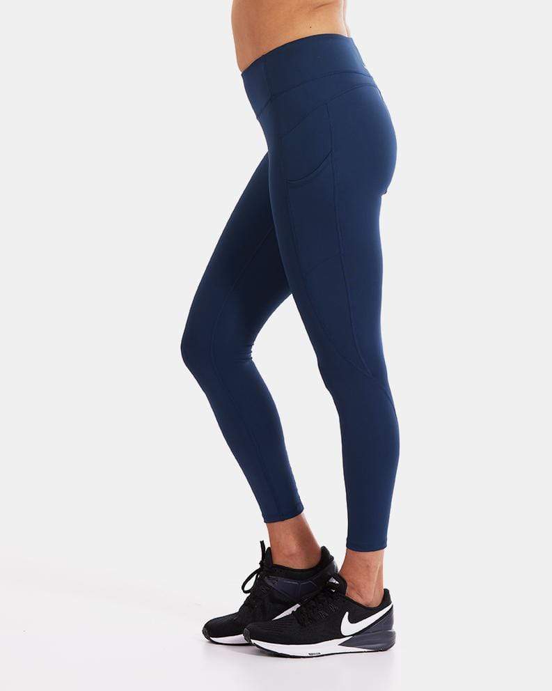 The Apex Mid-Rise Pocket Legging | Night Swim Navy