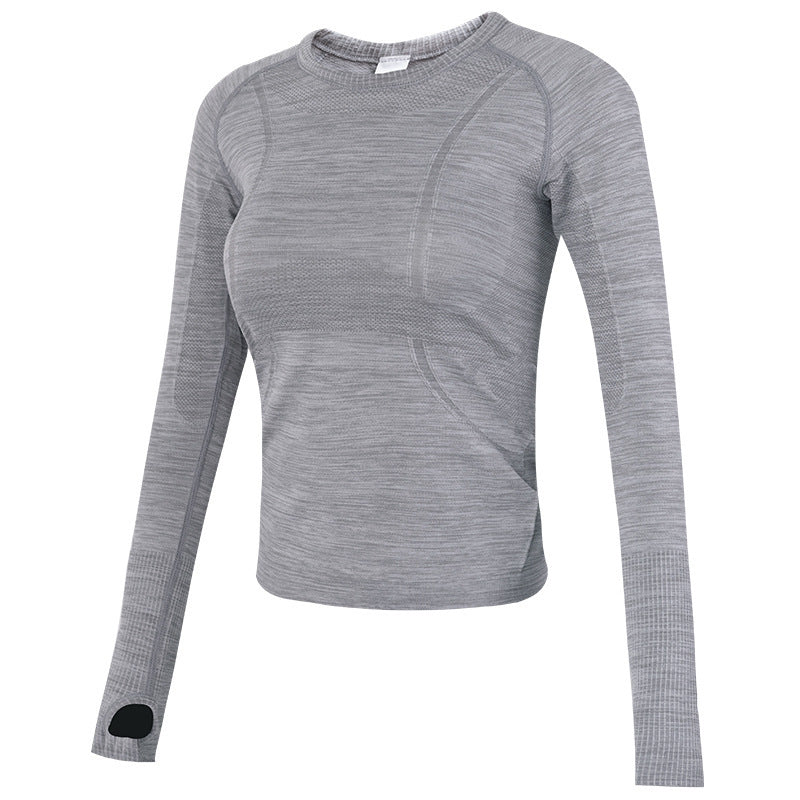 Autumn/winter fitness shirt for women