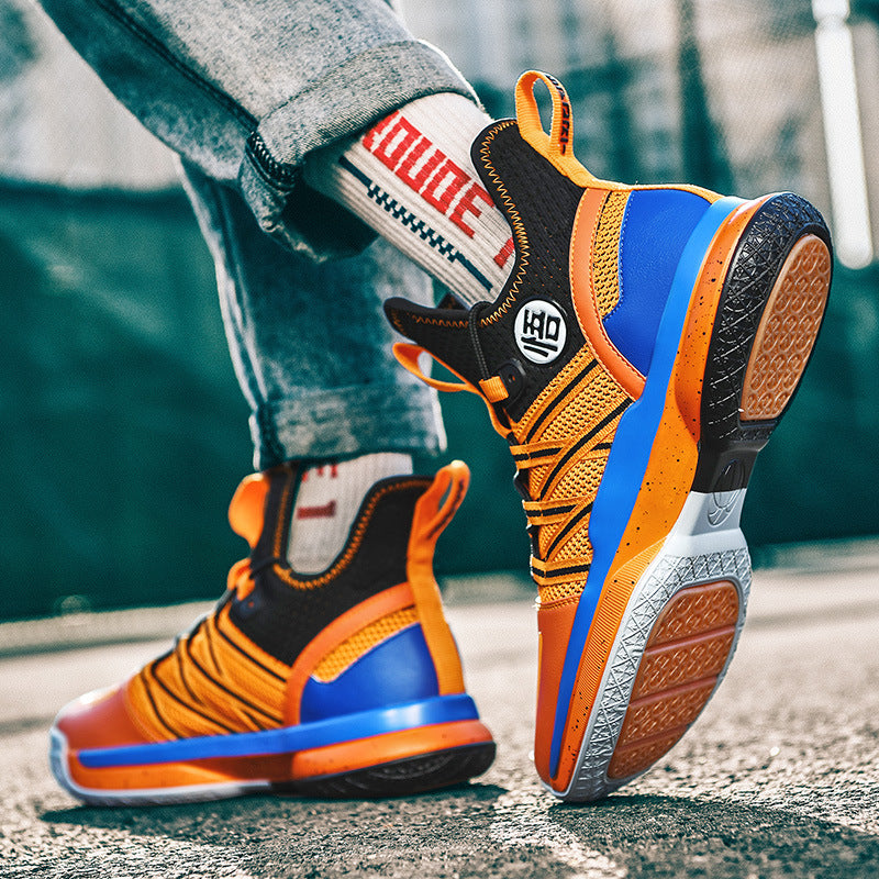 Men’s rubber sole basketball sneakers