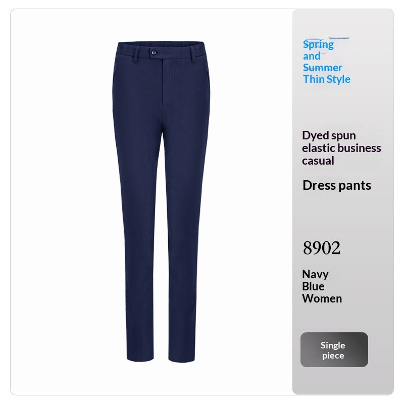 The 'Sculpt-Flow' High-Waisted Pleated Trousers