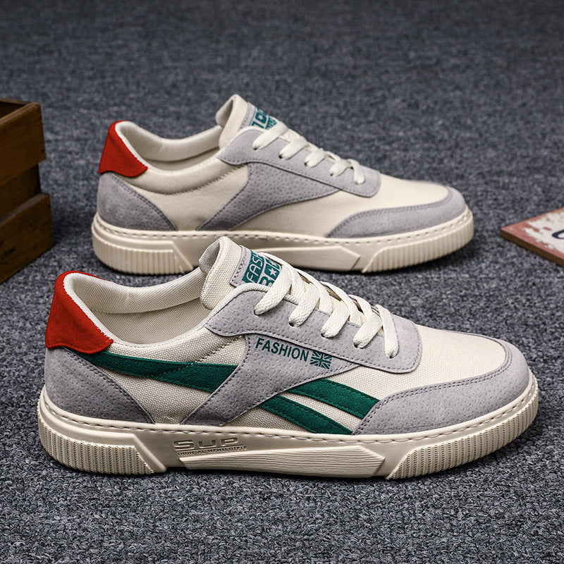 trendy and versatile men’s sports shoes – canvas board sneakers