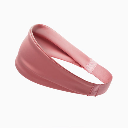 Elastic headband in black color

