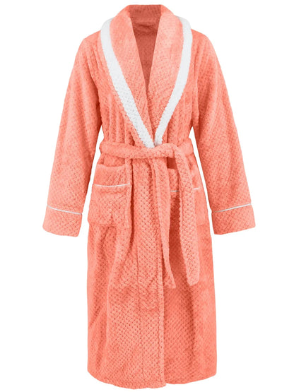 The Riviera Contrast Trim Lounge Gown