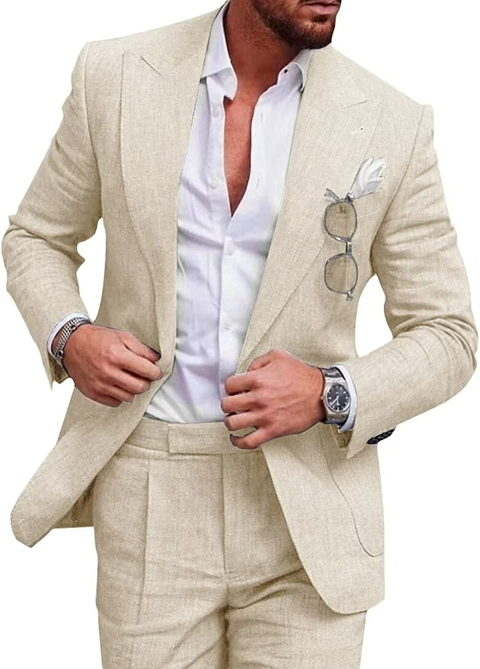 The 'Premier' Single-Breasted One-Button Suit Set