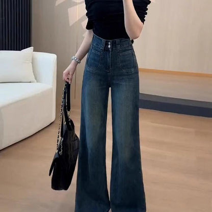 The 'Harvest' High-Rise A-Line Flare Jeans