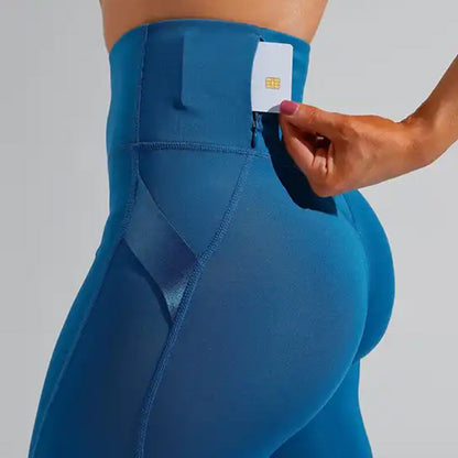The 'Sleek-Sculpt' High-Waist Leggings with Hidden Pocket