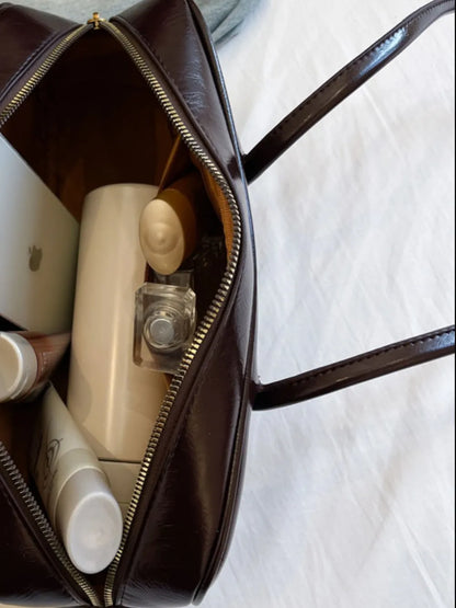 Feminine PU leather bag

