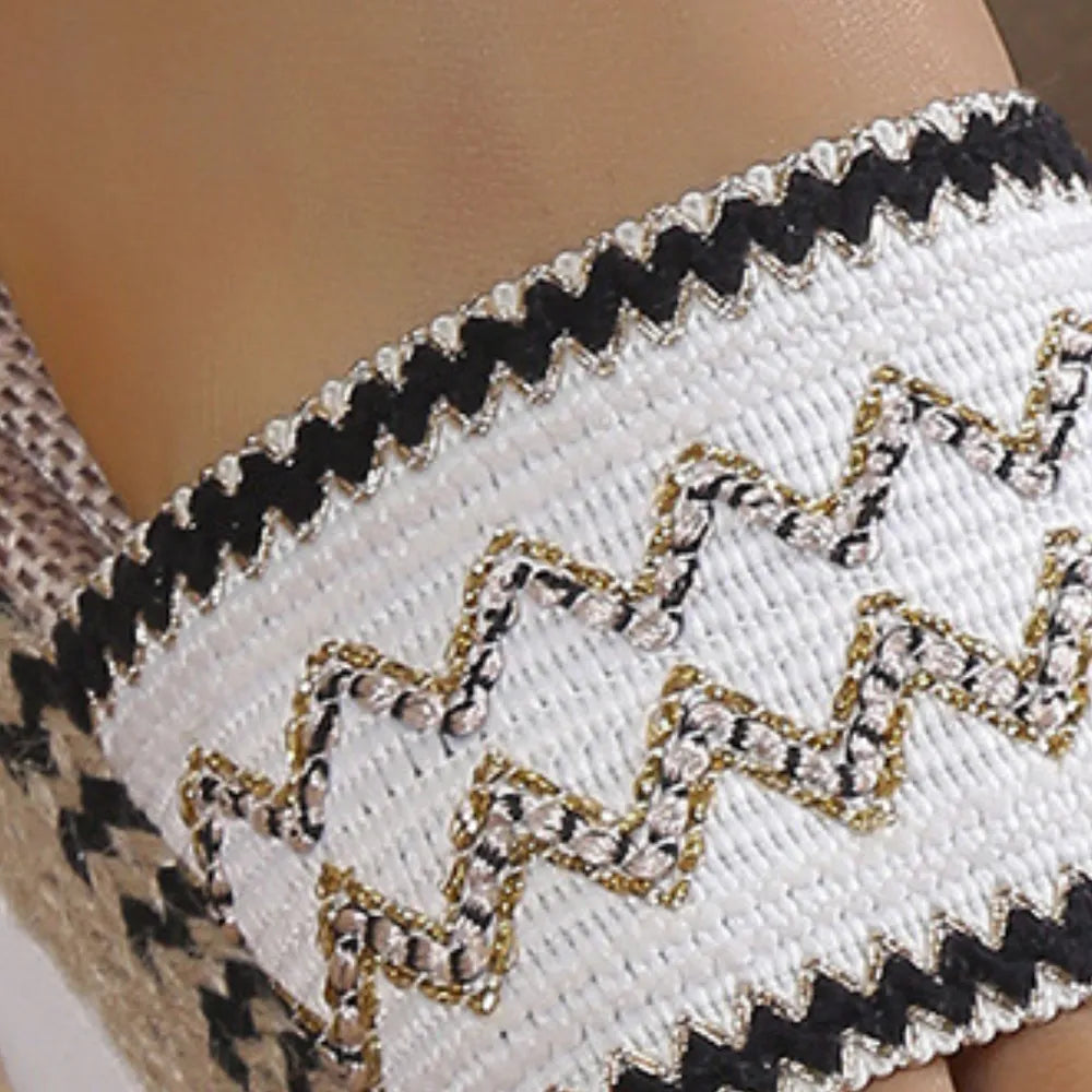 High sole summer sandals for women

