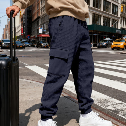 The 'Metro-Trek' Jacquard Utility Commuter Trousers