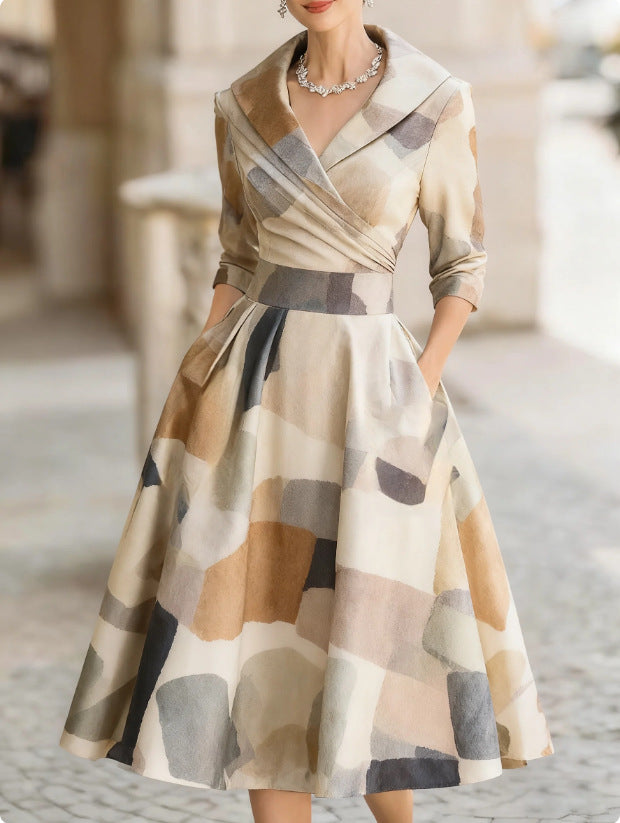 The 'Belle-Époque' French-Style Cinched Waist Dress