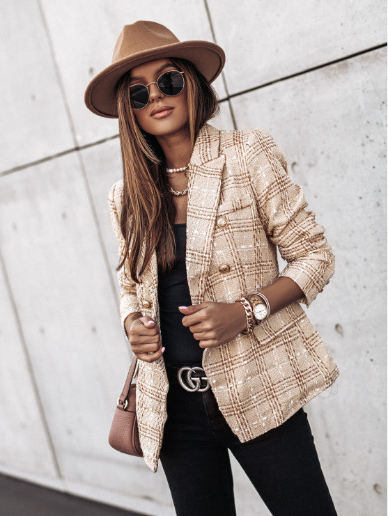 The 'Vanguard' Statement Patterned Double-Breasted Suit