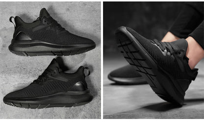 Men's shoes breathable men's casual shoes invisible height increasing shoes mesh sports shoes
