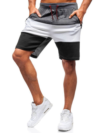 The Apex Color-Block Athletic Shorts