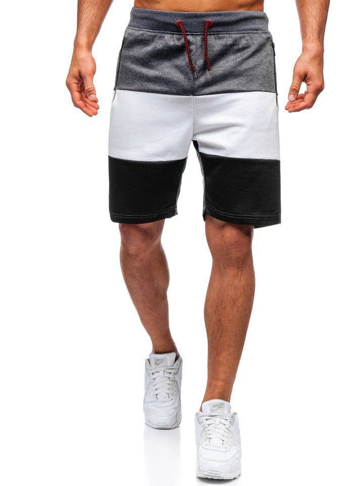 The Apex Color-Block Athletic Shorts