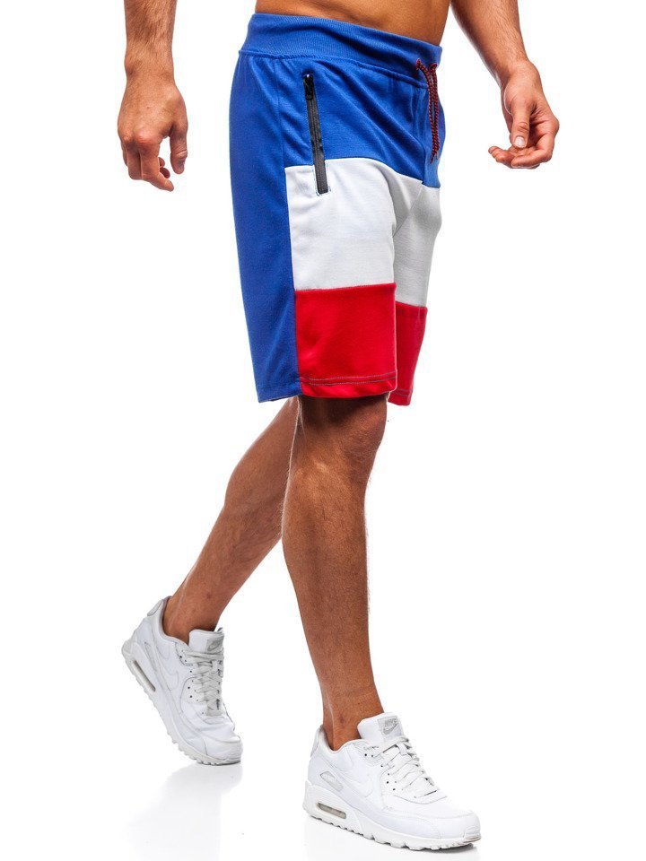 The Apex Color-Block Athletic Shorts