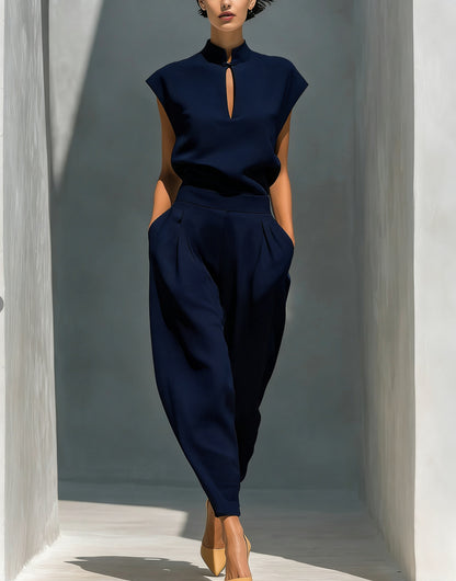 The 'Oriental-Zen' Lustrous Satin Mandarin Set
