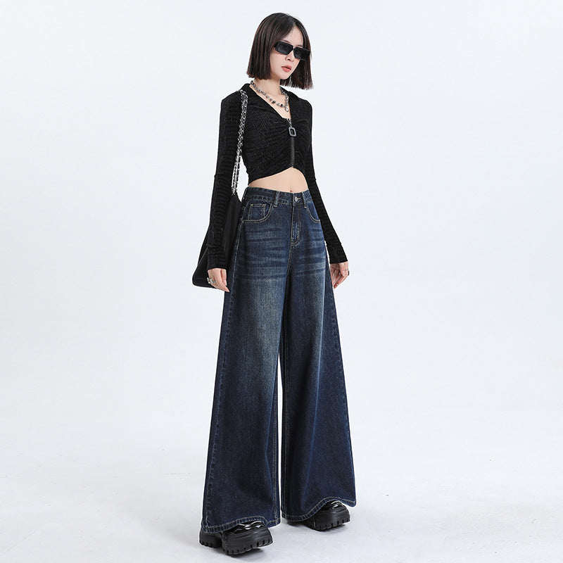 The 'Brooklyn' 90s Retro High-Rise Wide-Leg Jeans